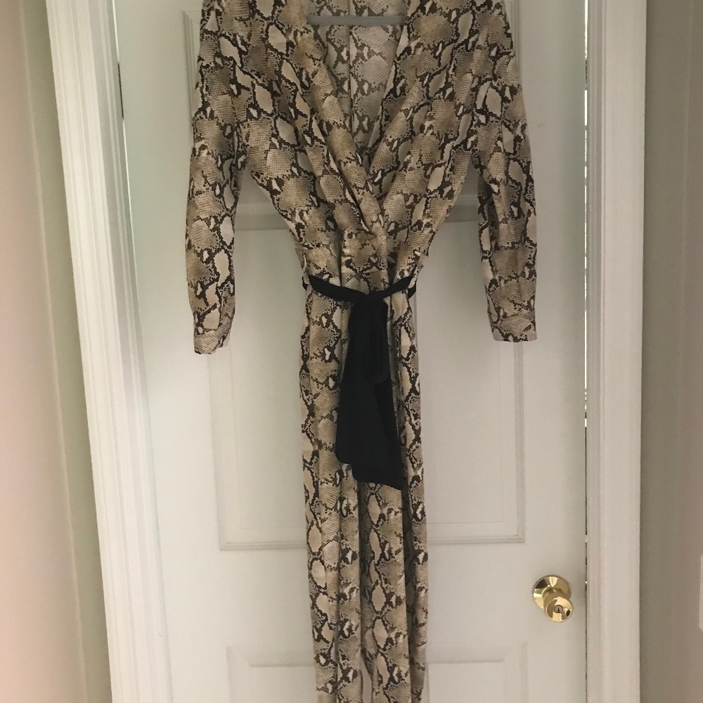 ZARA snake print Jumpsuit